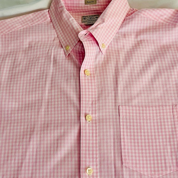 J Crew Men’s button front long sleeve shirts.  Lot of 6 slim fit size medium - Picture 7 of 7